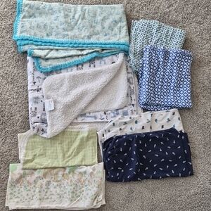 Baby Multi-Color Blanket Set